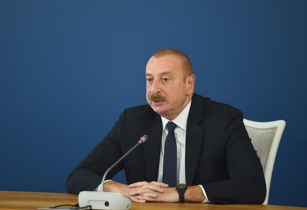 Президент Ильхам Алиев принял участие в проходящей в Шуше международной конференции на тему «Формирование геополитики Большой Евразии: от прошлого к настоящему и будущему»