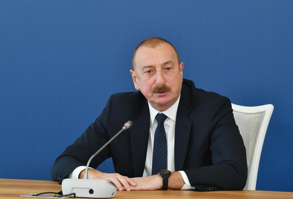 Президент Ильхам Алиев принял участие в проходящей в Шуше международной конференции на тему «Формирование геополитики Большой Евразии: от прошлого к настоящему и будущему»