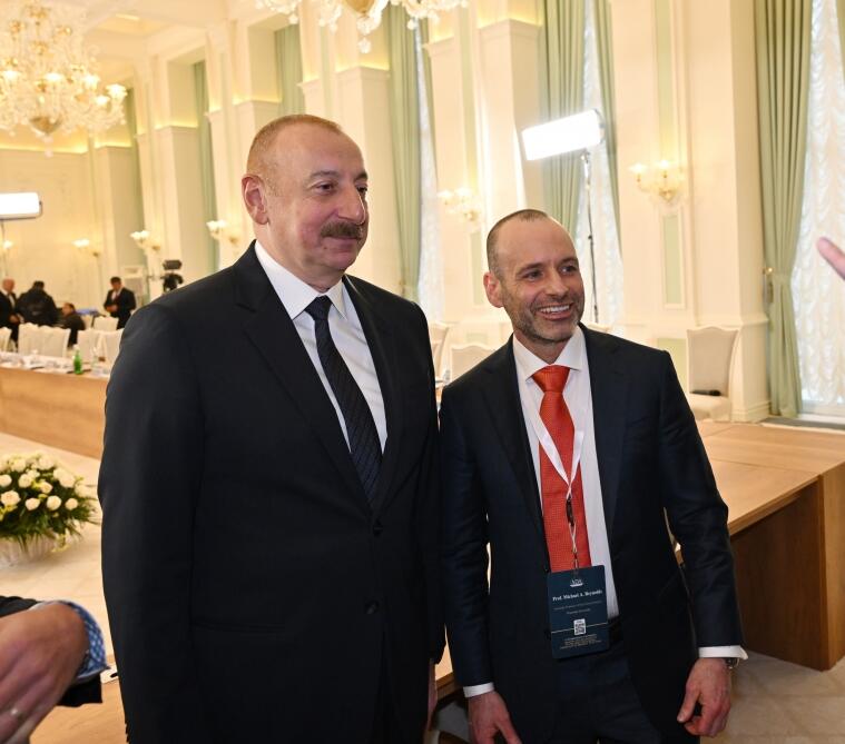 Президент Ильхам Алиев принял участие в проходящей в Шуше международной конференции на тему «Формирование геополитики Большой Евразии: от прошлого к настоящему и будущему»