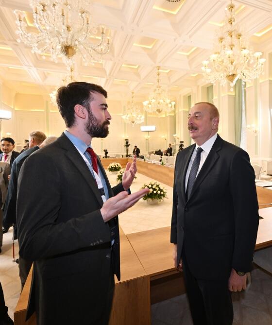 Президент Ильхам Алиев принял участие в проходящей в Шуше международной конференции на тему «Формирование геополитики Большой Евразии: от прошлого к настоящему и будущему»