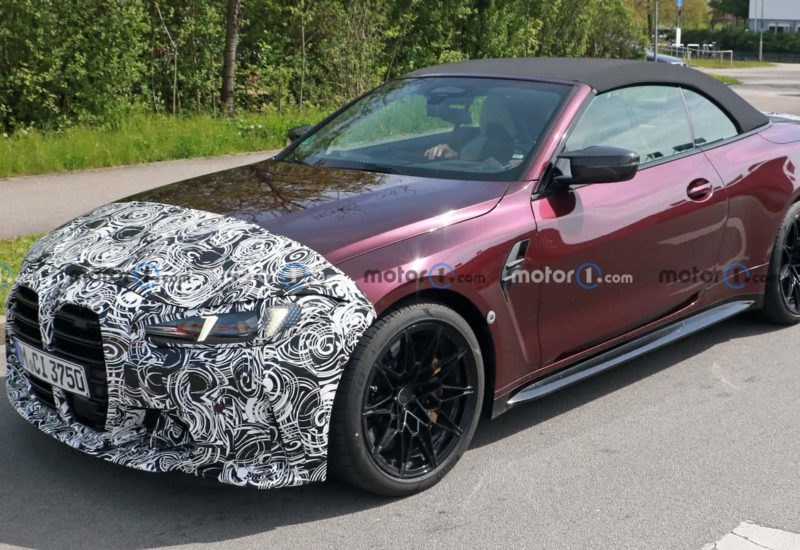 Кабриолет BMW M4 2024 впервые показали вживую