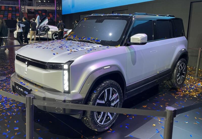 Chery тестирует внедорожник iCar 03