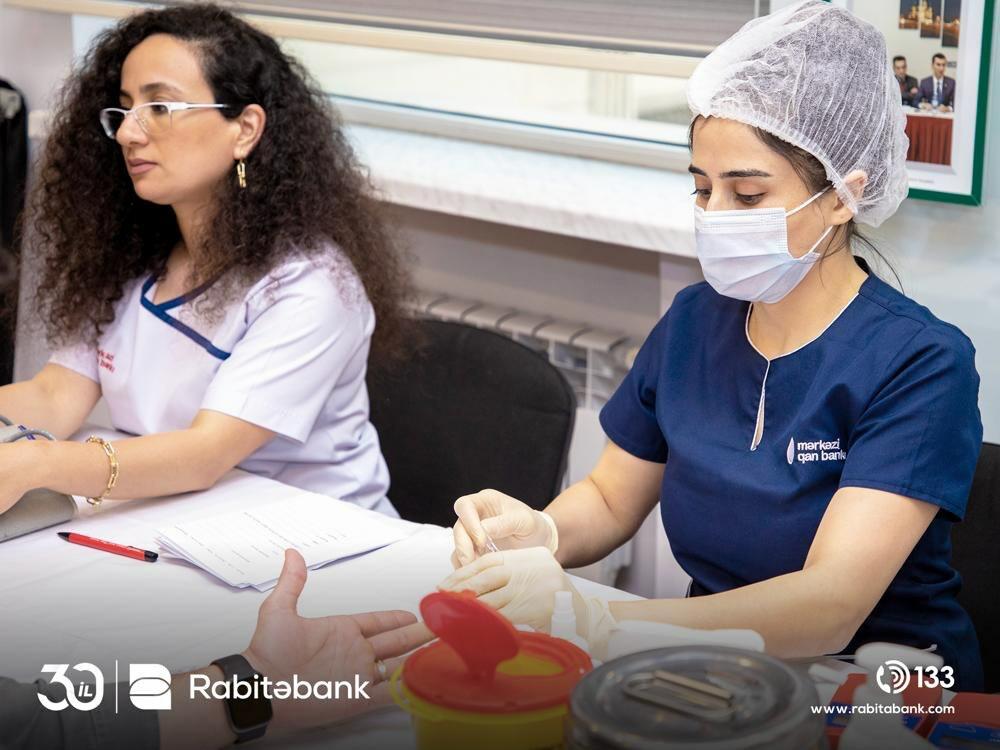 “Rabitəbank” ASC-də qanvermə aksiyası keçirilib