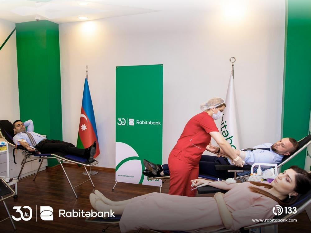 “Rabitəbank” ASC-də qanvermə aksiyası keçirilib