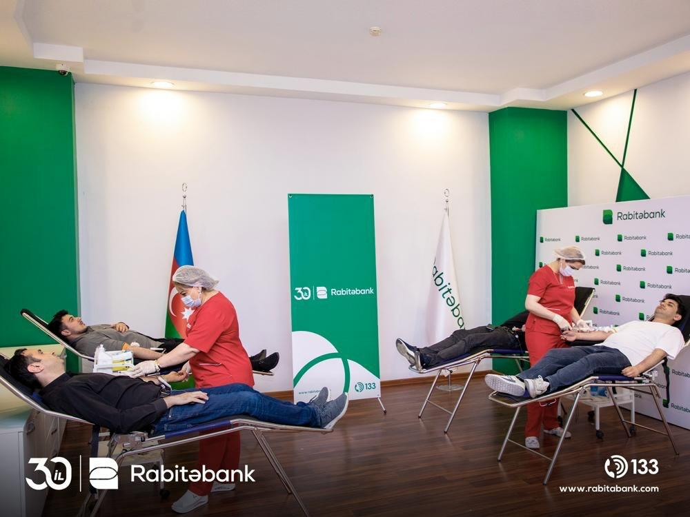 “Rabitəbank” ASC-də qanvermə aksiyası keçirilib