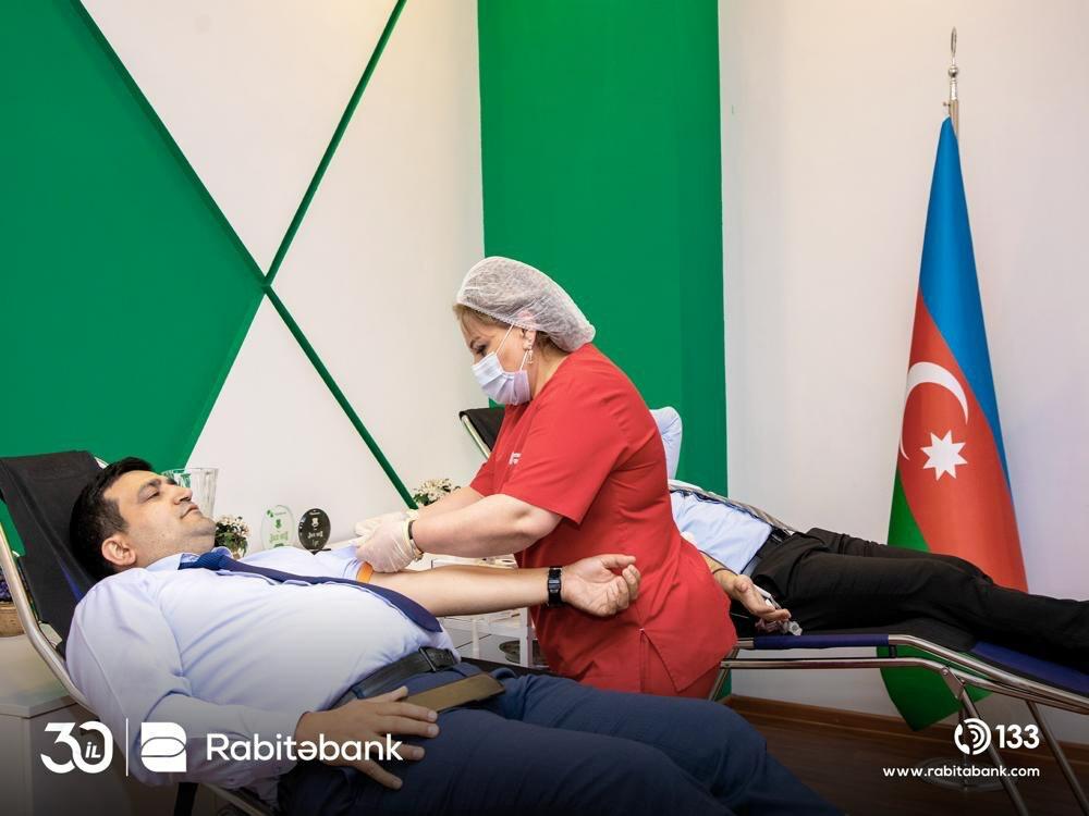 “Rabitəbank” ASC-də qanvermə aksiyası keçirilib