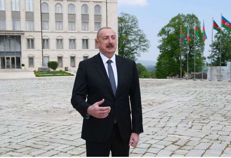 Президент Ильхам Алиев: Шуша была сдана врагу в мае 1992 года именно в результате национальной измены и предательства