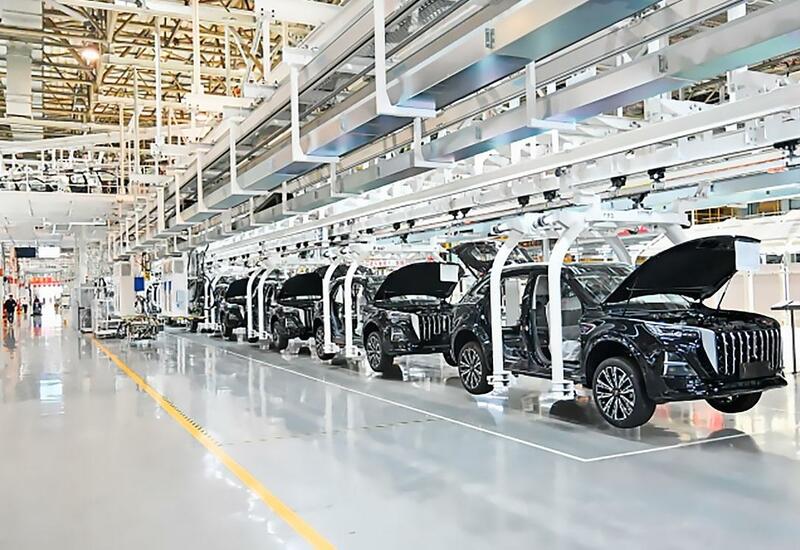 В Китае стартовало производство нового кроссовера Hongqi HS5