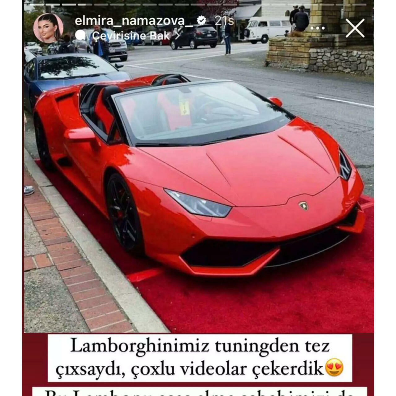 Azərbaycanlı bloger “Lamborghini” aldı