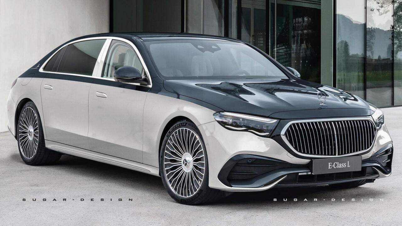Посмотрите на новый лимузин Mercedes-Maybach E-Class