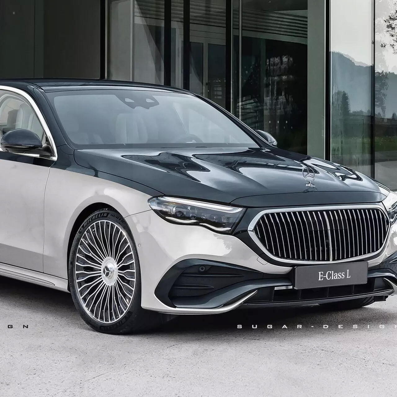 Посмотрите на новый лимузин Mercedes-Maybach E-Class