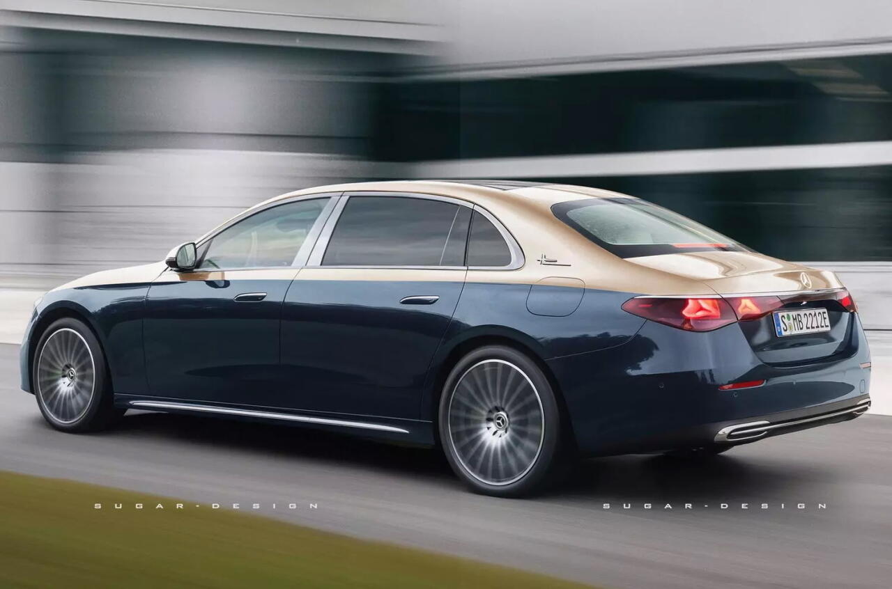 Посмотрите на новый лимузин Mercedes-Maybach E-Class