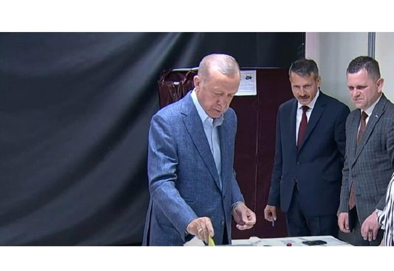 Эрдоган проголосовал на выборах