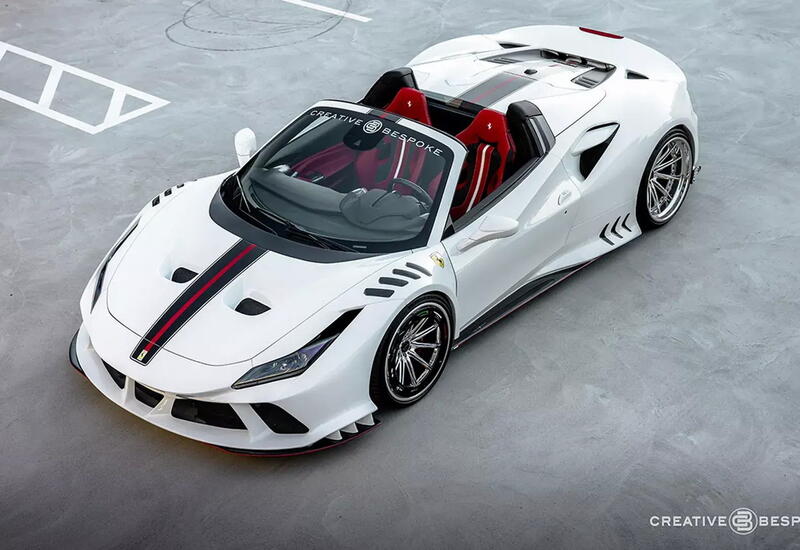 Тюнеры сделали Ferrari F8 Spider широким и агрессивным