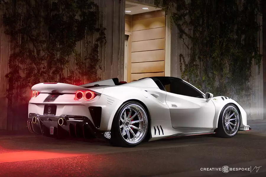 Тюнеры сделали Ferrari F8 Spider широким и агрессивным