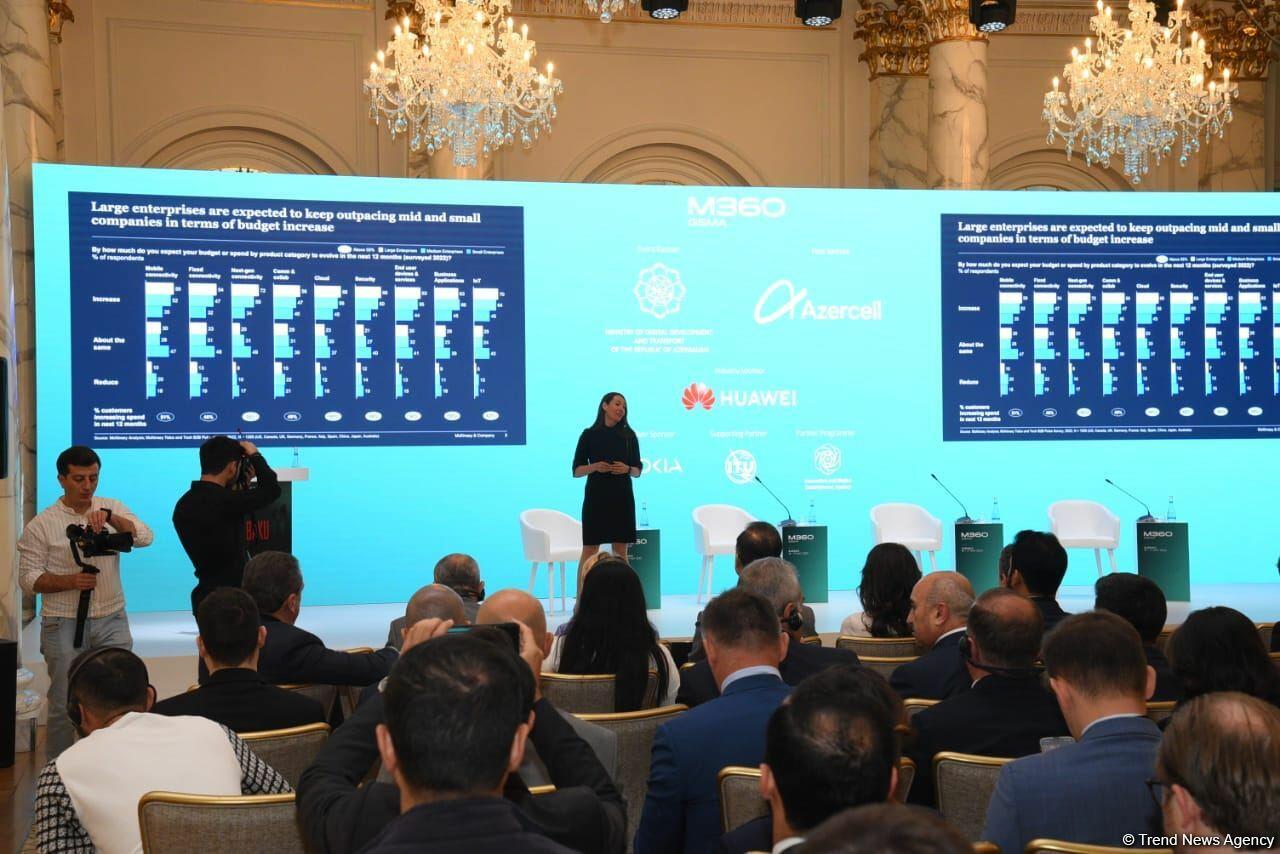 В Баку начала работу Международная конференция GSMA M360 EURASIA 2023