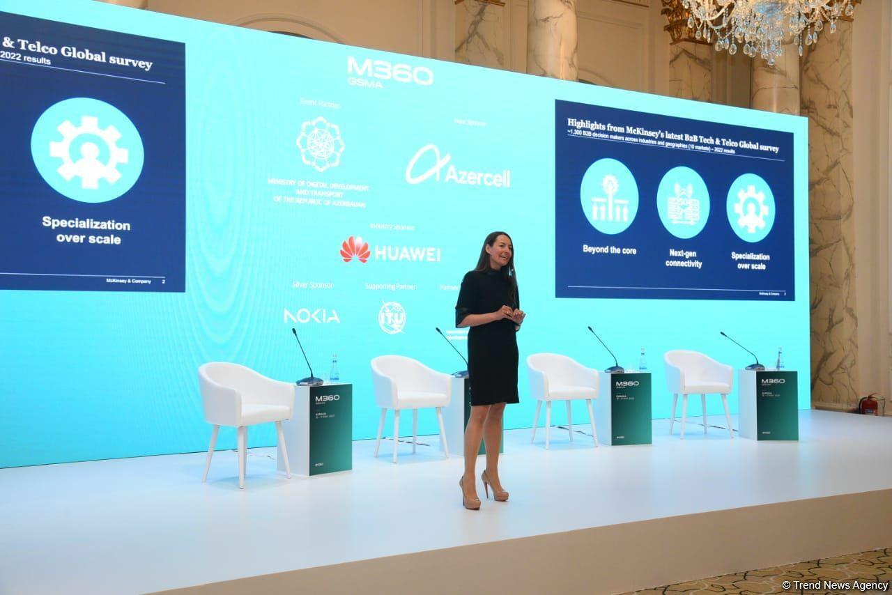В Баку начала работу Международная конференция GSMA M360 EURASIA 2023