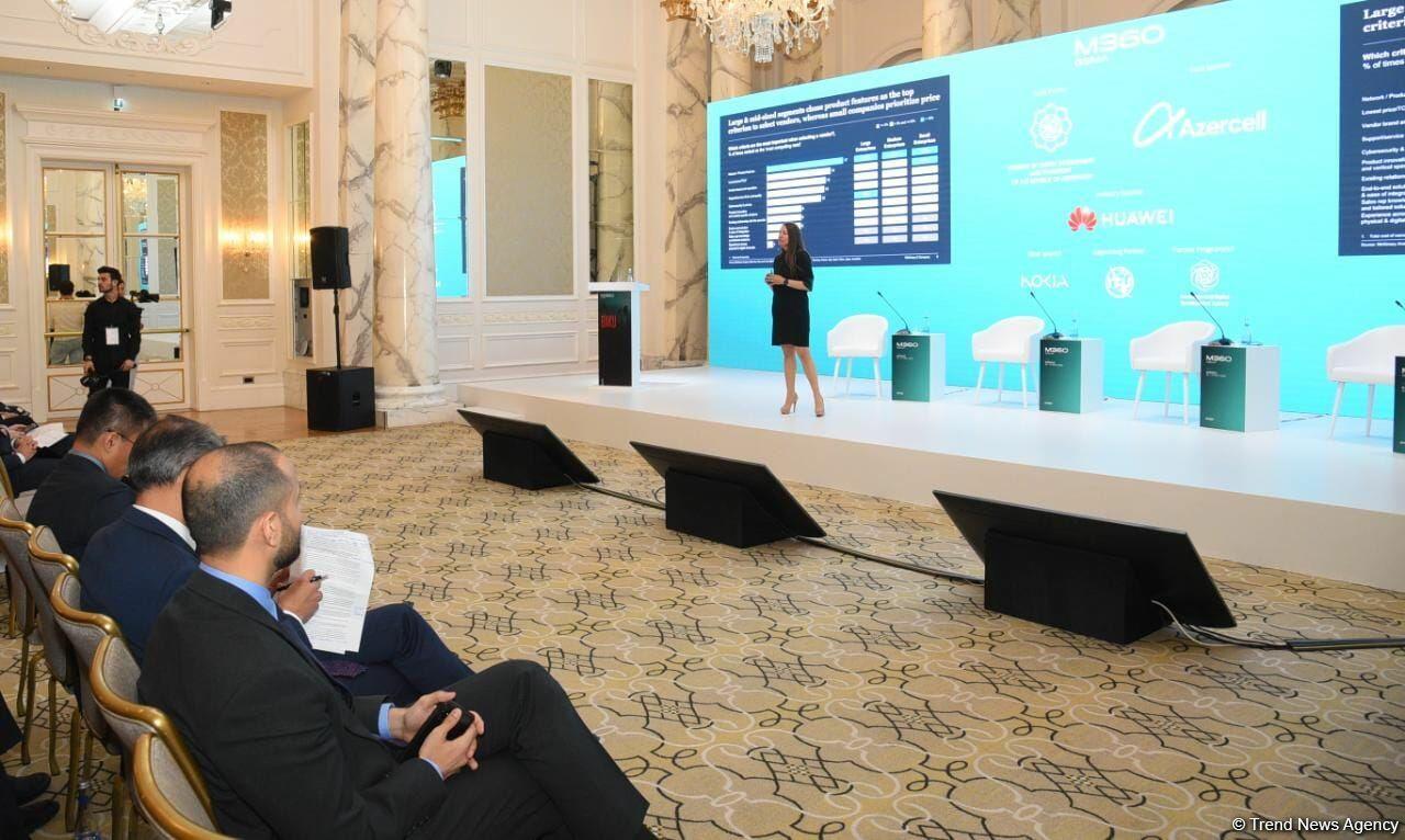 В Баку начала работу Международная конференция GSMA M360 EURASIA 2023