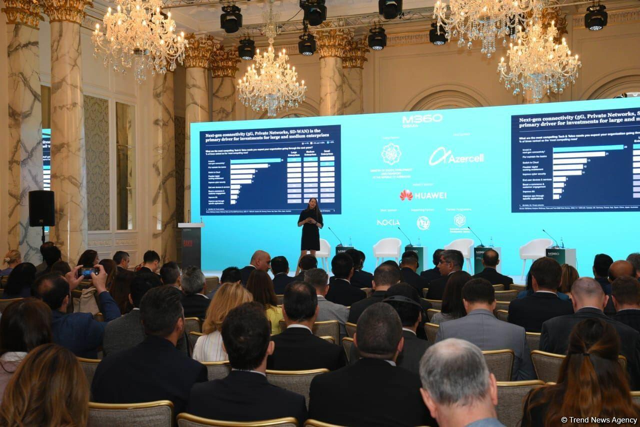 В Баку начала работу Международная конференция GSMA M360 EURASIA 2023