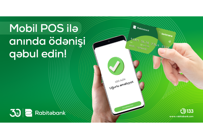 Rabitəbank Mobil POS xidmətini istifadəyə verdi!