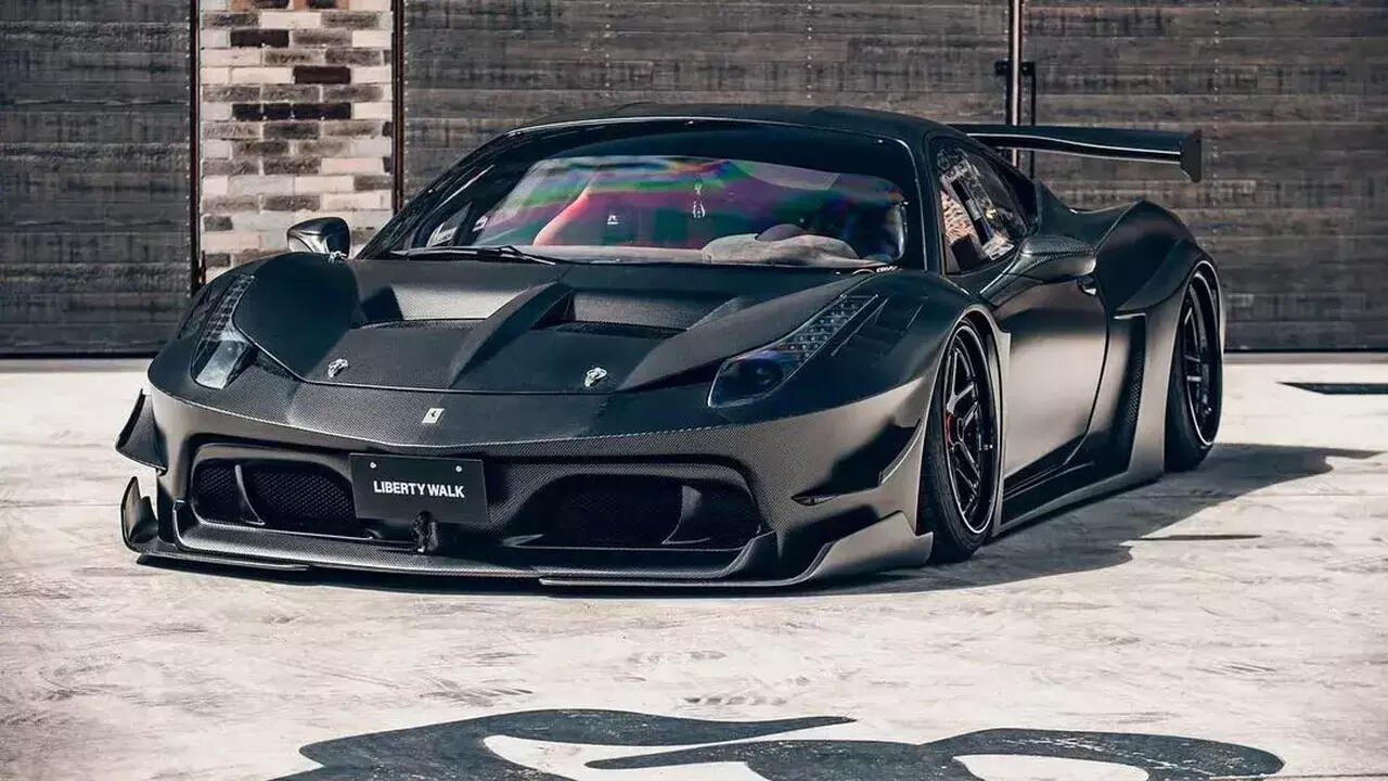Японские тюнеры сделали безумную Ferrari 458
