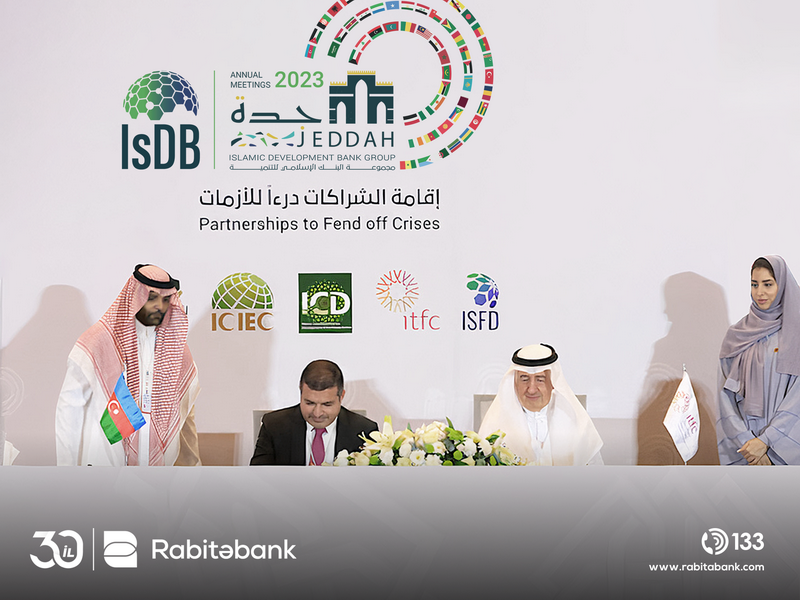 Rabitəbank-la İTFC arasında 10 milyon dollar məbləğində müqavilə imzalandı