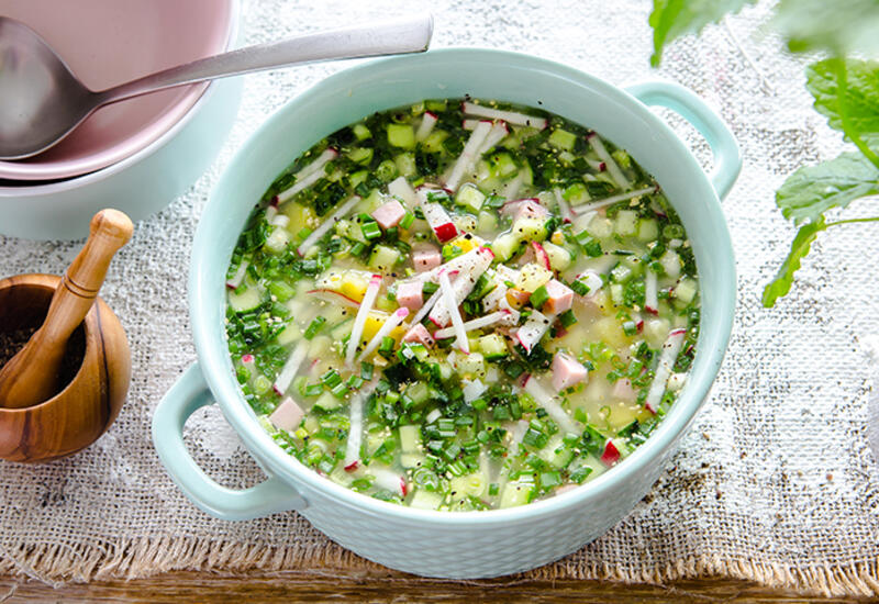 О пользе окрошки в борьбе с лишним весом