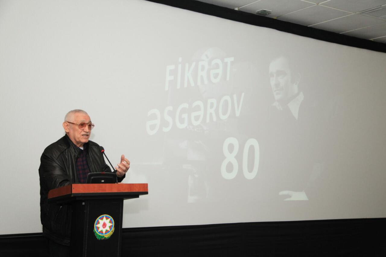 В Баку прошло мероприятие, посвященное творчеству кинооператора Фикрета Аскерова