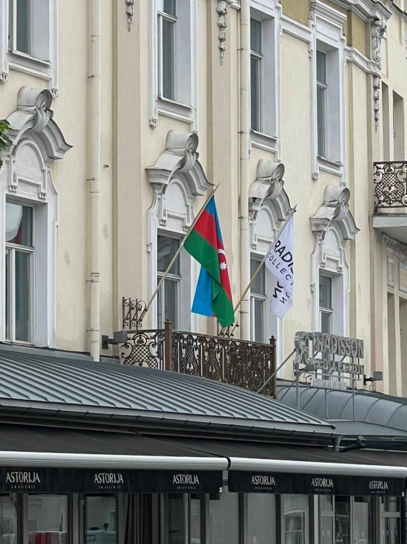 Первый вице-президент Мехрибан Алиева поделилась кадрами из поездки с Президентом Ильхамом Алиевым в Литву
