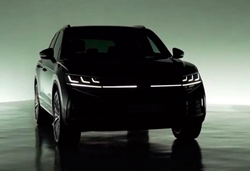 Volkswagen представил тизер нового Touareg