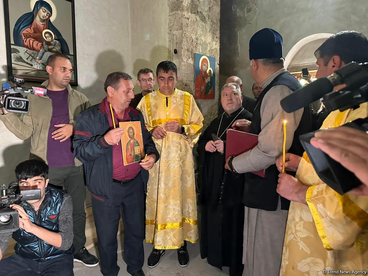 Представители христианской и еврейской общин Азербайджана посетили монастырский комплекс Худавенг