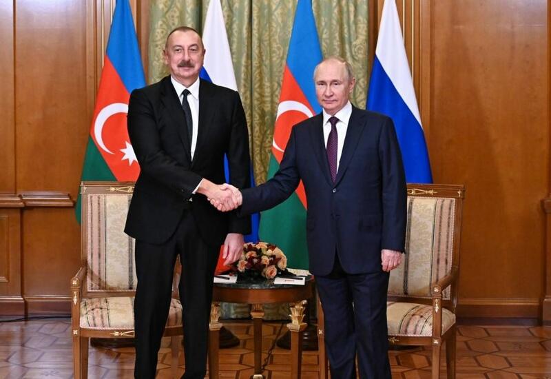 Владимир Путин направил письмо Президенту Ильхаму Алиеву по случаю 28 Мая - Дня независимости