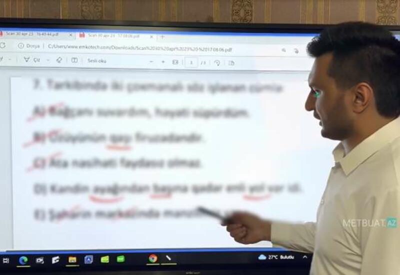 Bu suala görə 300 bal yığa bilmədi