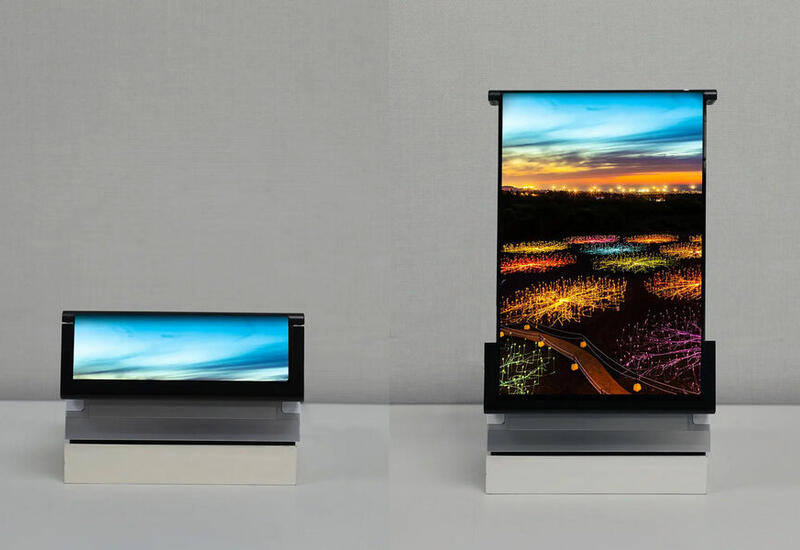 Представлен скручивающийся OLED-дисплей