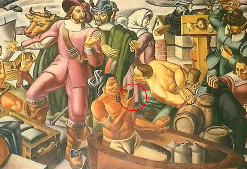 В соцсетях на картине 1937 года нашли iPhone