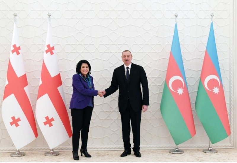 Prezident İlham Əliyev: Azərbaycanla Gürcüstan arasındakı münasibətlərin bugünkü səviyyəsi məmnunluq doğurur