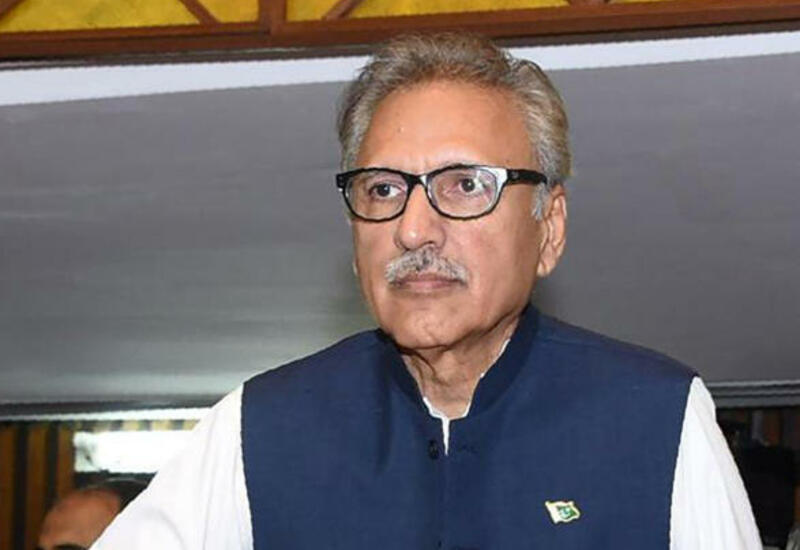 Pakistan Prezidenti Prezident İlham Əliyevi Müstəqillik Günü münasibətilə təbrik edib