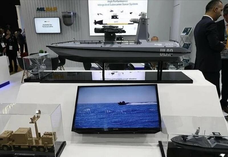 Турция испытала беспилотный катер с отечественным двигателем
