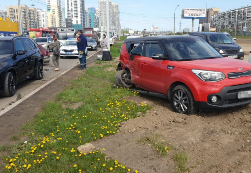 Жесткое ДТП в Красноярске