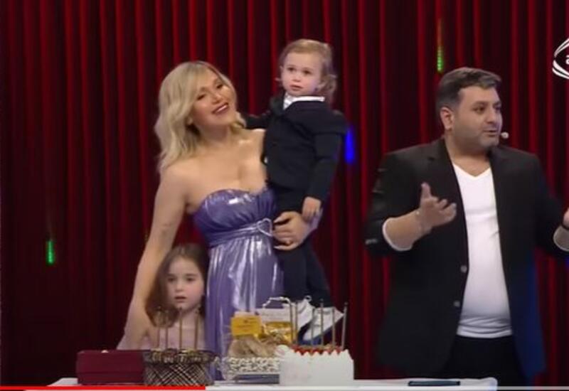 Rəqsanə azyaşlı övladları ilə İLK DƏFƏ EFİRƏ ÇIXDI