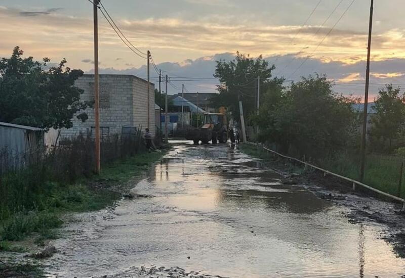 Daha bir yaşayış məntəqəsini SU BASDI