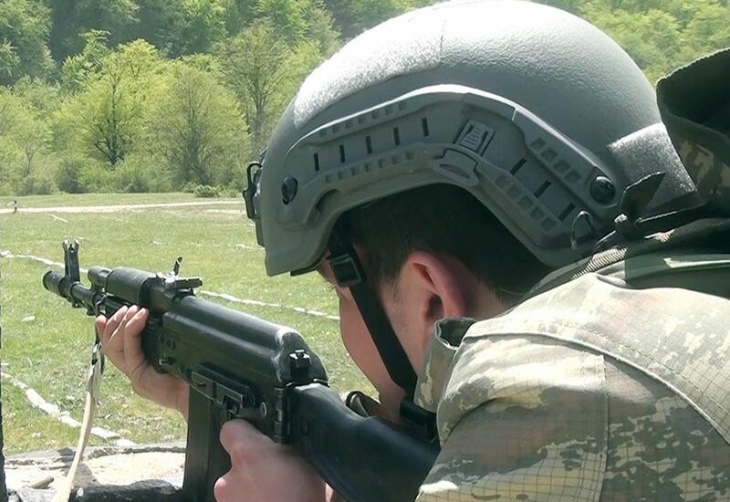 Азербайджанская армия пресекла незаконные строительные работы армянских вооруженных формирований