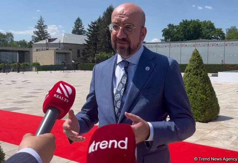 Шарль Мишель отметил важность встречи лидеров Азербайджана и Армении