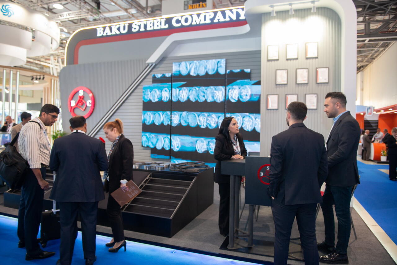ЗАО "Baku Steel Company" участвует в 28-й Международной Каспийской Нефтегазовой Выставке