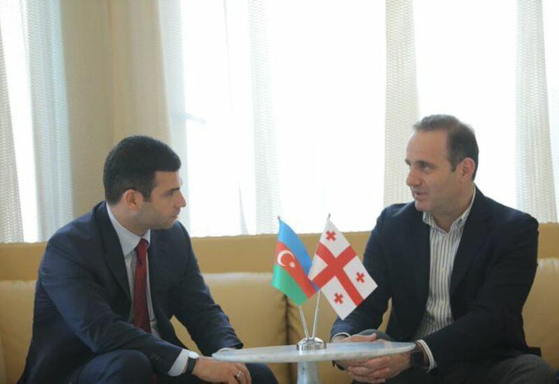 Orxan Məmmədov Tbilisidə Levan Vepxvadze ilə görüşüb