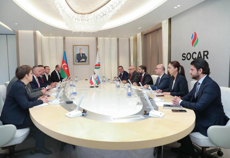 Президент SOCAR обсудил поставки дополнительных объемов газа в Европу с чешским министром