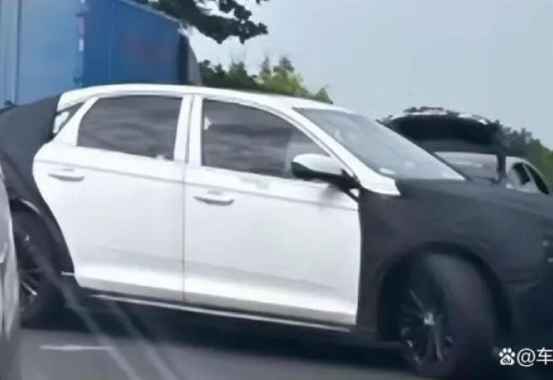 Geely тестирует новый седан Preface