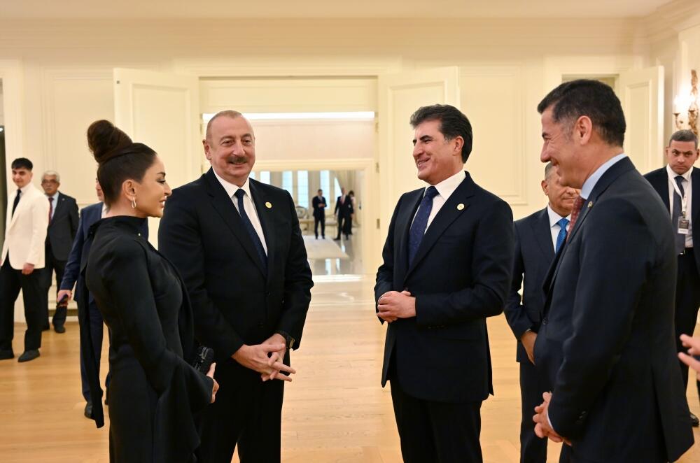 Президент Ильхам Алиев и Первая леди Мехрибан Алиева приняли участие в ужине от имени Реджепа Тайипа Эрдогана в Анкаре