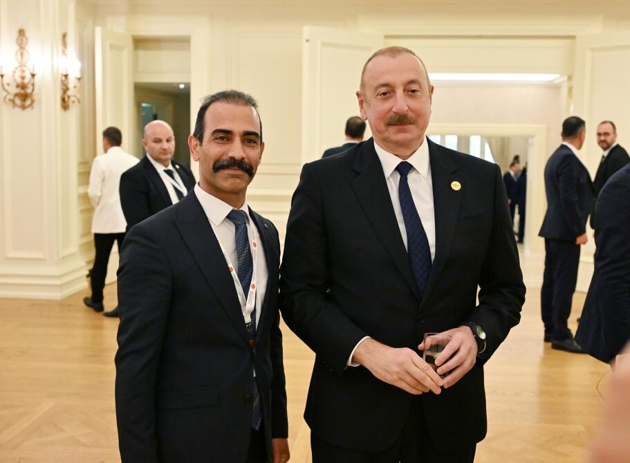 Президент Ильхам Алиев и Первая леди Мехрибан Алиева приняли участие в ужине от имени Реджепа Тайипа Эрдогана в Анкаре