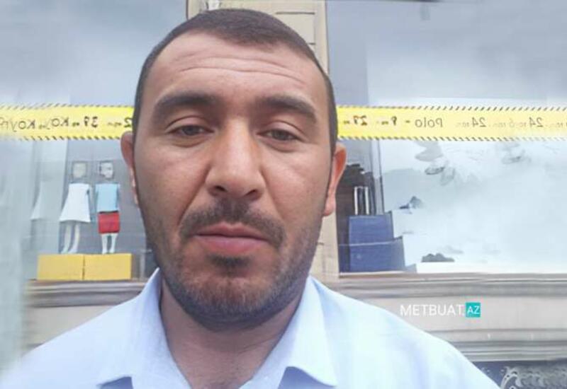 Mahir Əzimovun faciəvi şəkildə ölən oğlunun görüntüsü